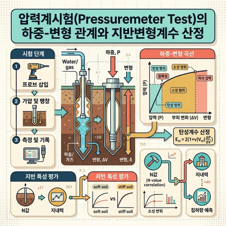 ai thumbnail infographic 압력계시험Pressuremeter Test의 하중 변형 관계와 지반변형계수 산정 1790655994