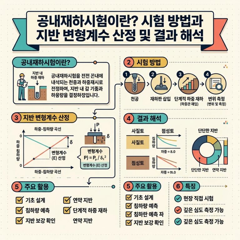 ai thumbnail infographic 공내재하시험이란 시험 방법과 지반 변형계수 산정 및 결과 해석 1792630229